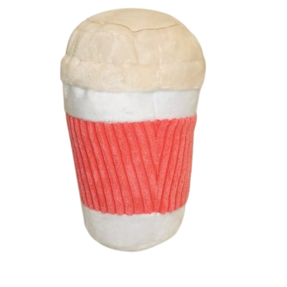 Bark Latte Coffee Crinkle Dog Toy